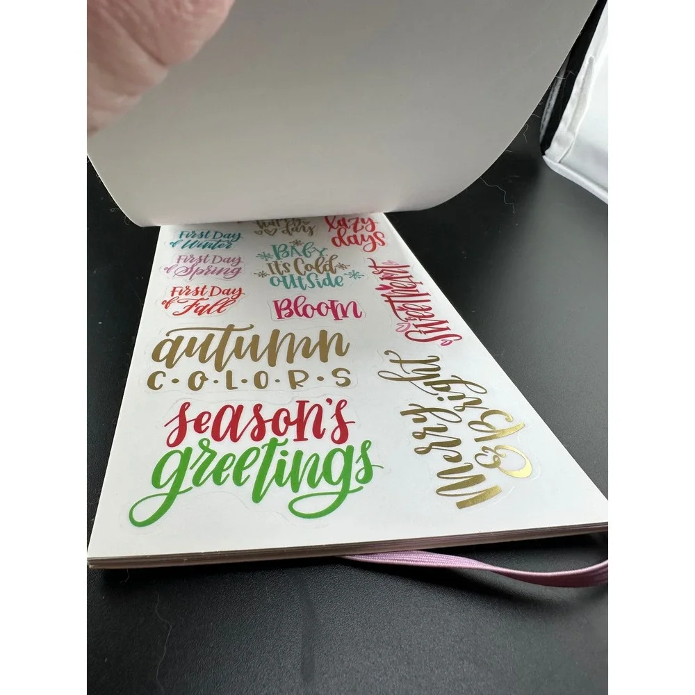 Erin Condren The Happy Planner Dates and Holidays Sticker Book 2601 pieces 90%